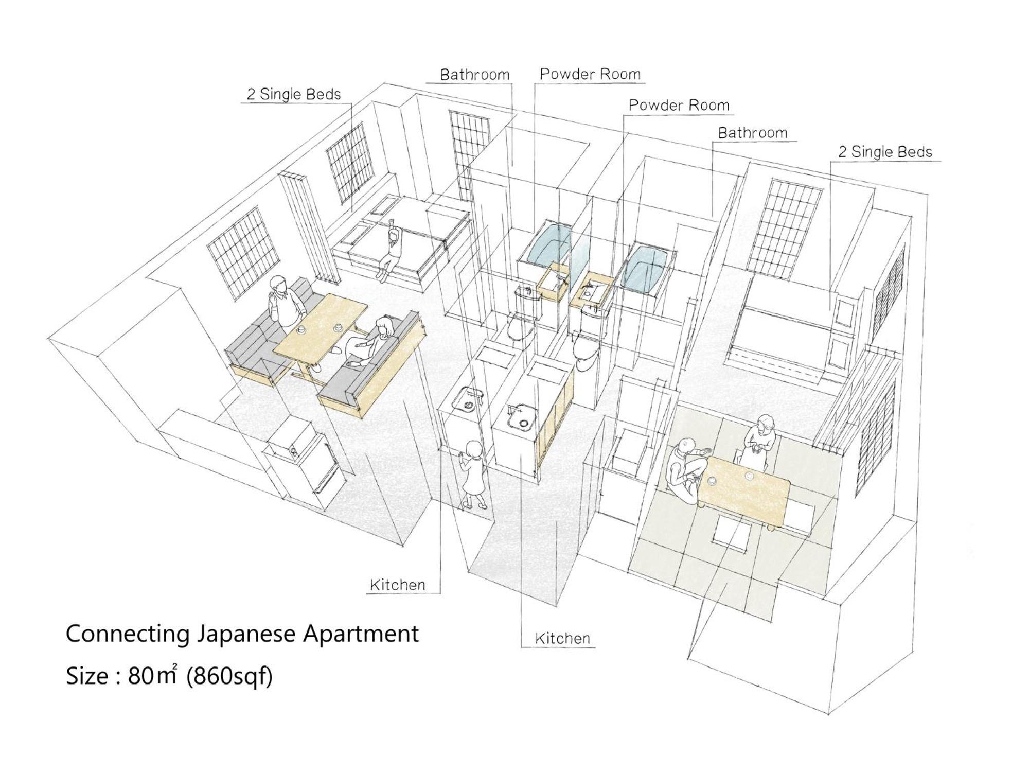 Apartamento con vistas a la ciudad (sofá cama)