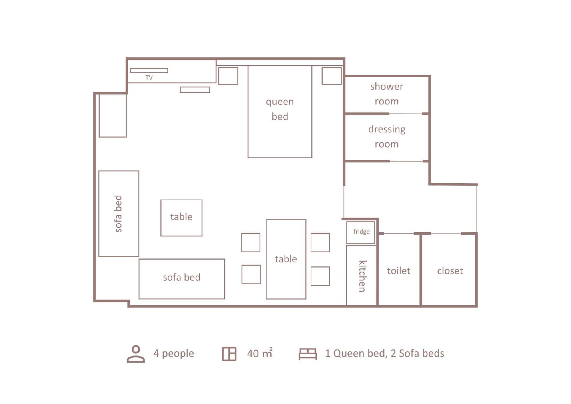 Habitación Superior - 1 cama grande