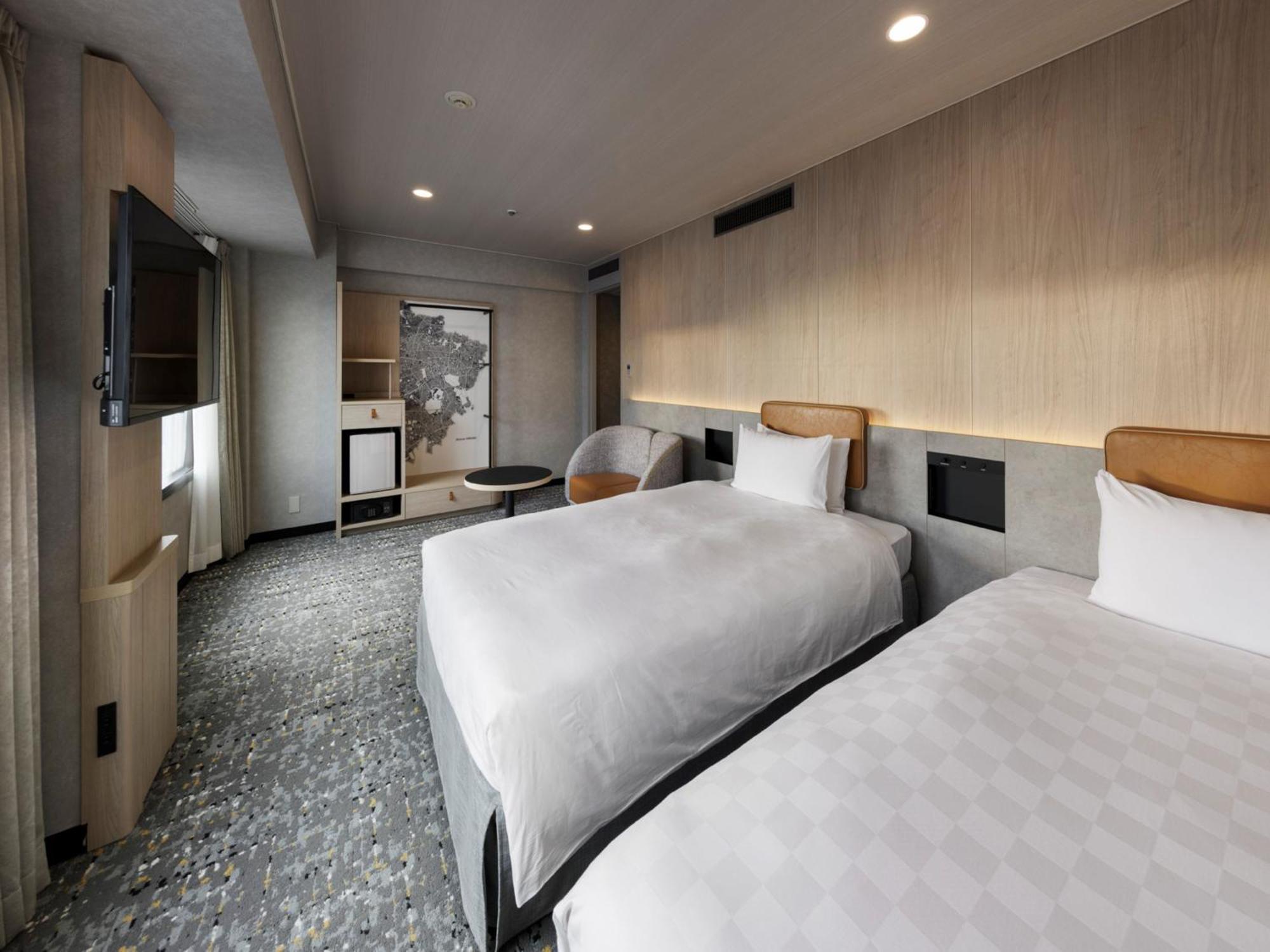 Chambre Lits Jumeaux Supérieure - Salle de Bains Rénovée - Non-Fumeurs (30,6 m2)