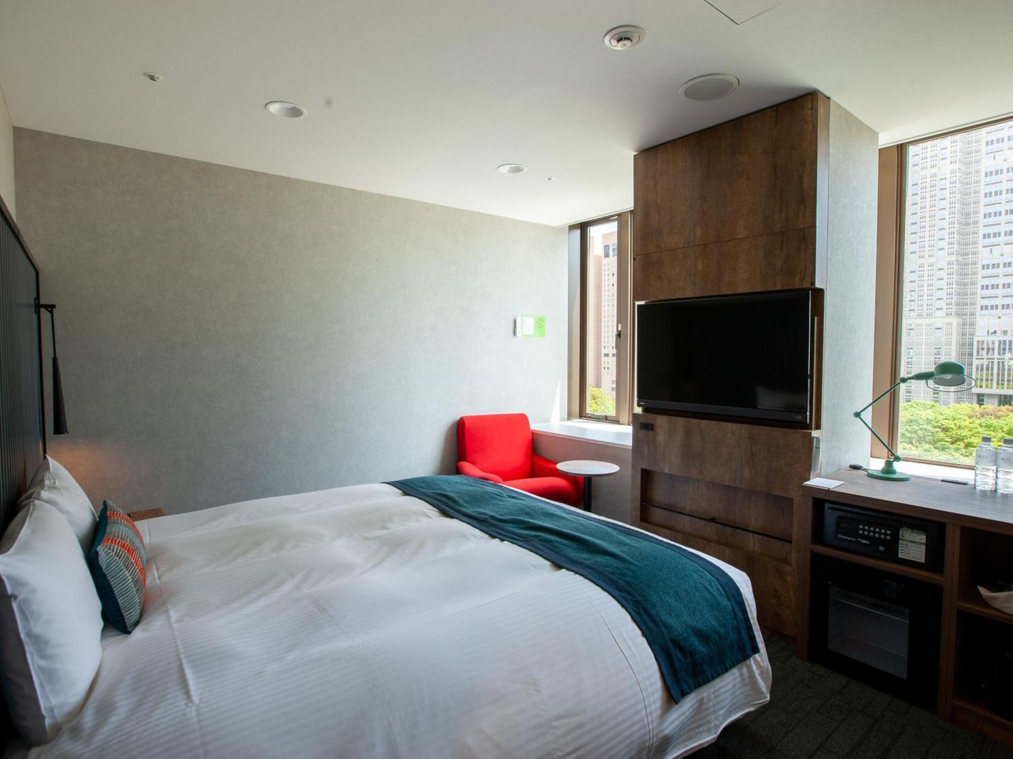 Das 26 qm große Deluxe Zimmer Hollywood befindet sich auf der obersten Etage – Nichtraucher