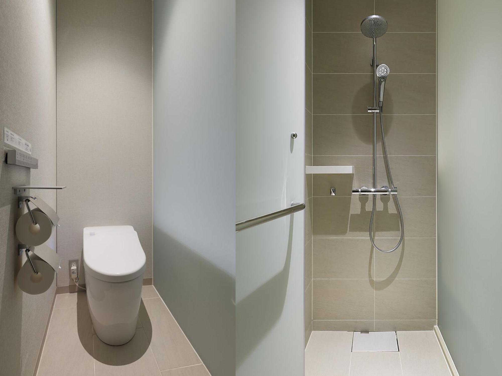 Standard Queen Room Shower